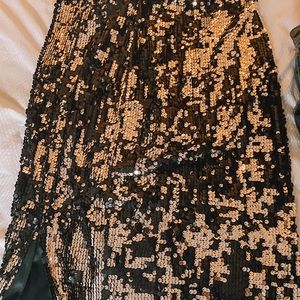 Sequin skirt